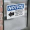 Signmission In Case Of Emergency Shut Off Sign With Symbol, 10 in W x Rectangle, Vinyl Decal OS-2PACK-NS-D-710-L-13662 - alternate 2